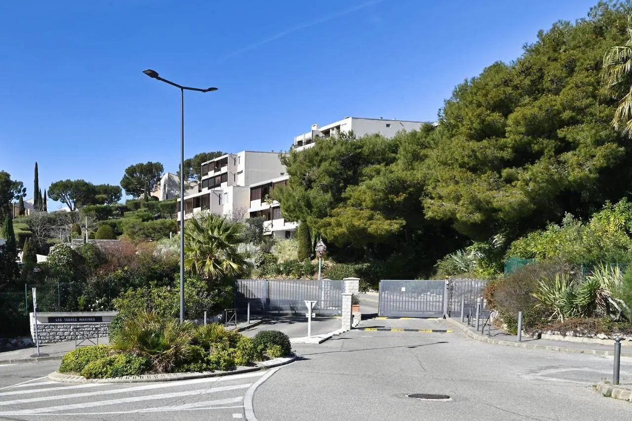 Appartement Charming Studio In Cassis With Sea View And Swimming Pool